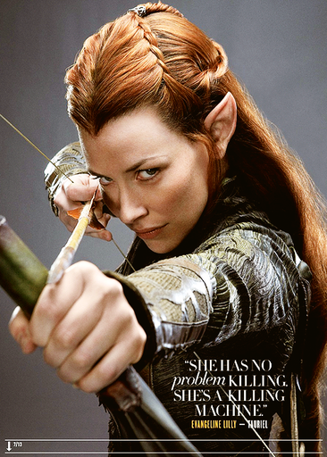 Про кино - Cosplay - Tauriel the hobbit desolation of Smaug